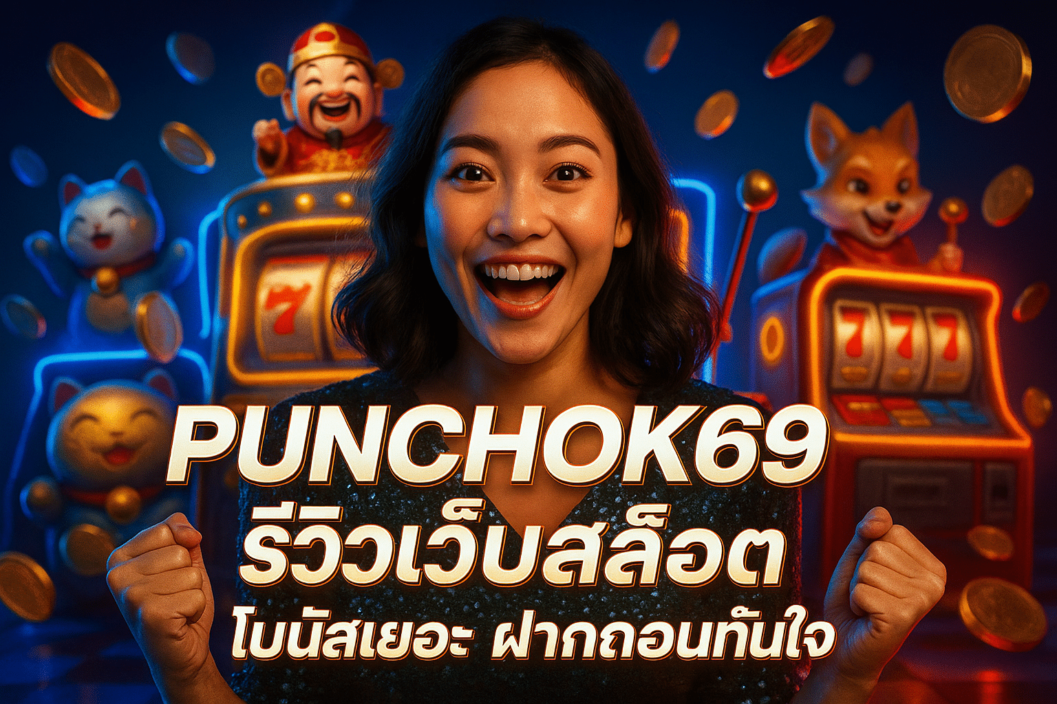 PUNCHOK69 รีวิวเว็บสล็อต โบนัสเยอะ ฝากถอนทันใจ