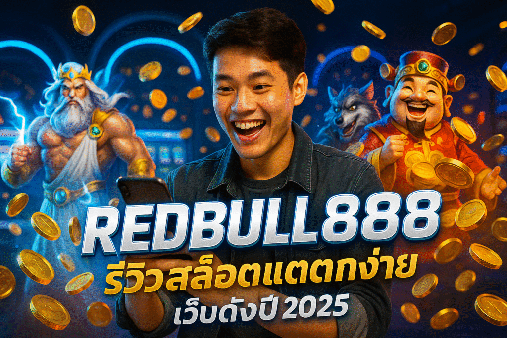 REDBULL888 รีวิวสล็อตแตกง่าย เว็บดังปี 2025